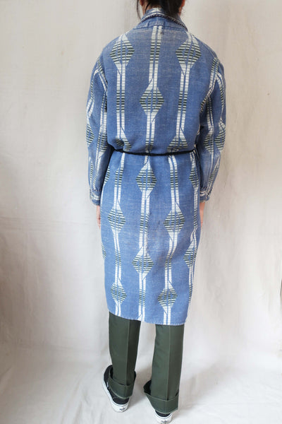 Vintage Brent Blue Beacon Blanket Robe